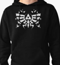 Hyrule Rorschach (white) Pullover Hoodie