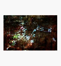 Abstract Street Graffiti Photographic Print