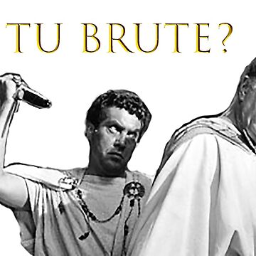 ET TU BRUTE? *** Tote Bag for Sale by FishCzU