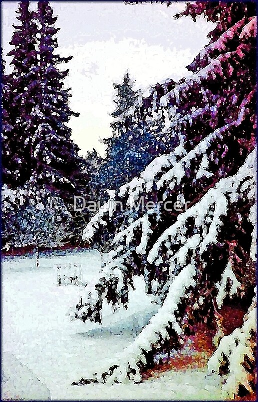 "Winter Wonder" by MissDawnM Redbubble
