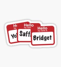 YoSafBridget Sticker