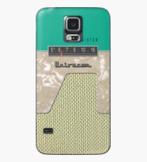 Vintage Transistor Radio - Green Hülle & Klebefolie für Samsung Galaxy