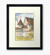 Château Chabrot, Montbron, France Framed Print