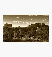 Church yard Photographic Print