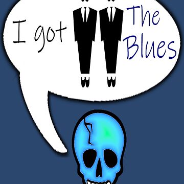 Artwork thumbnail, I Got The Blues Design 2 by muz2142