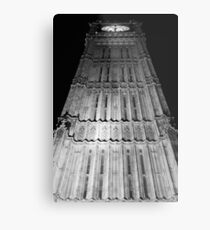 The Grandfather of all Clocks B&W Metal Print