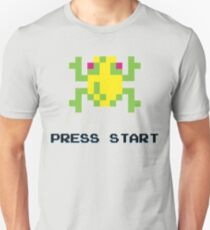 FROGGER RETRO PRESS START ARCADE TSHIRT Unisex T-Shirt