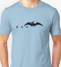 Bird on a wire expanded Unisex T-Shirt