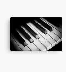 the keyboard Canvas Print