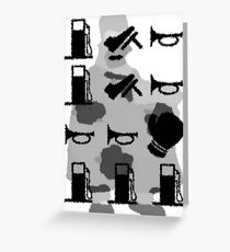 Gas, Brake, Honk Greeting Card