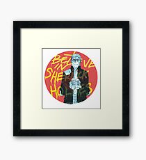 I Believe In Sherlock Framed Print