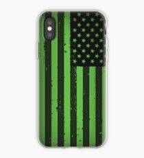 Vinilo o funda para iPhone Bandera idiota estadounidense- Green Day