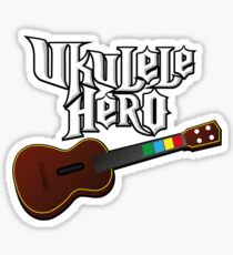 Ukulele Hero Sticker