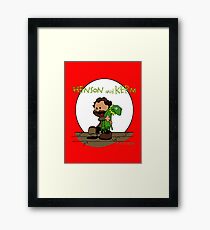 Imagination Mash-up Framed Print