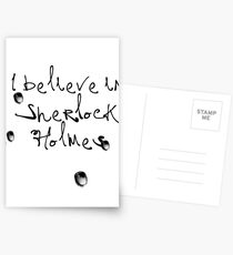 I Believe in Sherlock Holmes Postcards