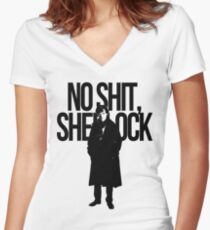 CAPTAIN OBVIOUS Women's Fitted V-Neck T-Shirt