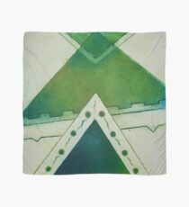 Unbalanced Triangles Green Version Scarf