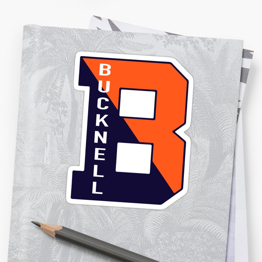 "B - Bucknell University " Sticker By OxleyT | Redbubble