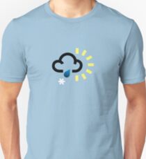 The weather series - Wintery weather Unisex T-Shirt