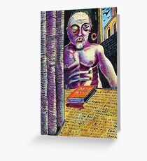 DAda Danu Self-Portrait Greeting Card