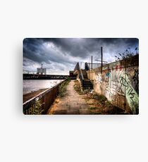 Woolwich Embankment Canvas Print
