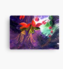 Red Flowers Canvas Print