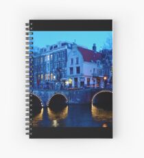 Dusk in Amsterdam Spiral Notebook