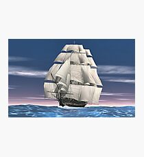USS Constitution Photographic Print