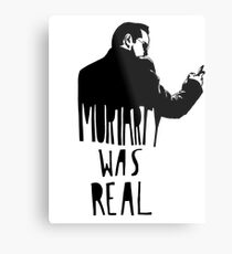 Moriarty Was Real(ly a Print) Metal Print