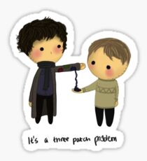 Three-patch problem. Sticker