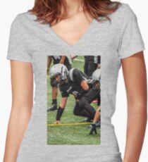 Rush Women's Fitted V-Neck T-Shirt