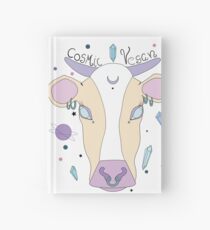 Cosmic Vegan Cow. Hardcover Journal