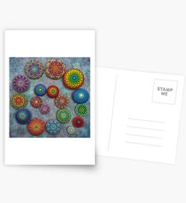 Mandala Stone Spiral Postcards