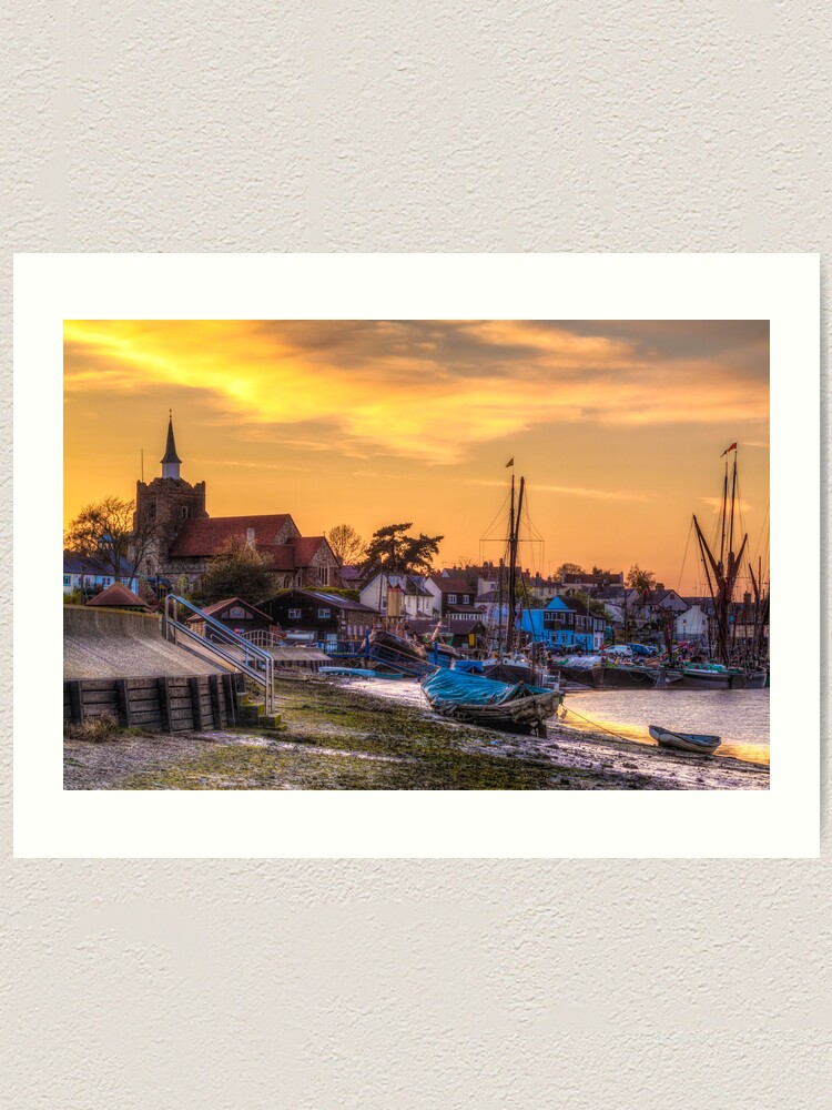 Alternate view of Maldon Sunset Art Print