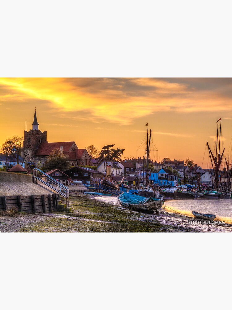 Maldon Sunset by timmburgess