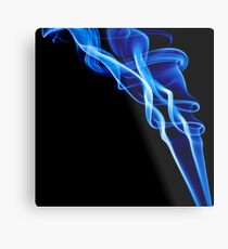 Smoke Photography. Metal Print