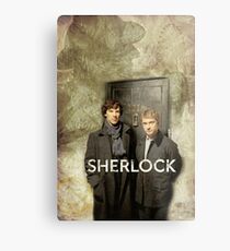 BBC Sherlock Metal Print