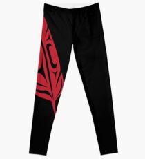 Four White Feathers Leggings