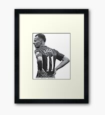 The Welsh Wizard Ryan Giggs Framed Print