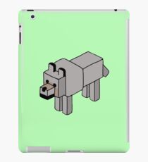 Vinilo o funda para iPad Minecraft Wolf Design