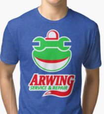 ARWING SERVICE & REPAIR Tri-blend T-Shirt