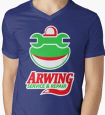 ARWING SERVICE & REPAIR Men's V-Neck T-Shirt