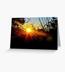 Sunrise in Sedona Greeting Card