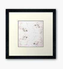 Woman Times Four Framed Print