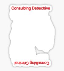 Consulting Detective, Consulting Criminal Sticker
