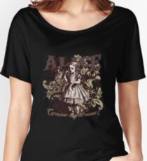 Alice In Wonderland Carnivale Style Women's Relaxed Fit T-Shirt