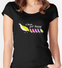 C'mon Get Happy Tailliertes Rundhals-Shirt