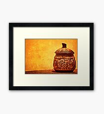 Cookie Cookie Jar Jar Framed Print