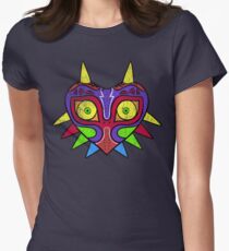 majora's mask Women's Fitted T-Shirt