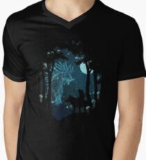 Forest Spirit Men's V-Neck T-Shirt